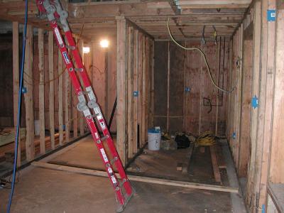 Bathroom and utility room