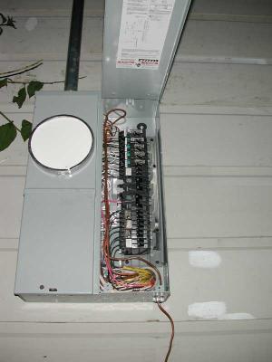 service panel